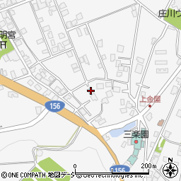 富山県砺波市庄川町金屋1235周辺の地図