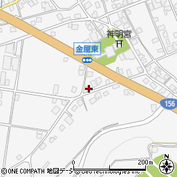 富山県砺波市庄川町金屋1860周辺の地図