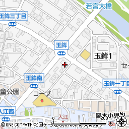 シャトレーゼ　金沢玉鉾店周辺の地図