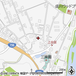 富山県砺波市庄川町金屋1181周辺の地図