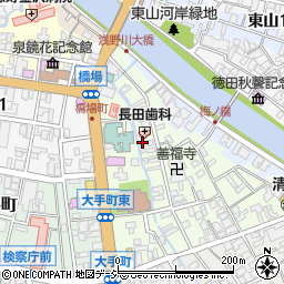 石川県金沢市橋場町5周辺の地図