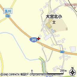 茨城県常陸大宮市東野3190周辺の地図