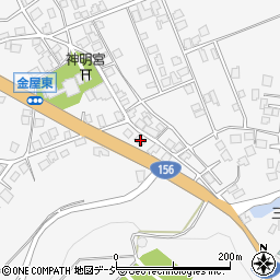 富山県砺波市庄川町金屋761周辺の地図