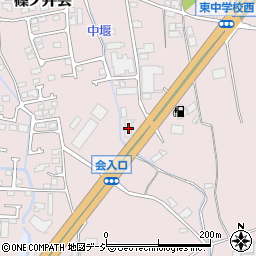 サークルＫ篠ノ井バイパス店周辺の地図