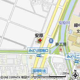 石川県金沢市下安原町東1521周辺の地図