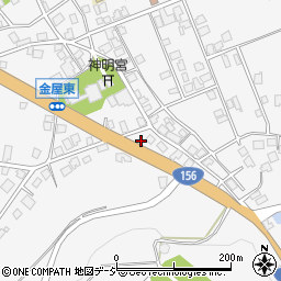 富山県砺波市庄川町金屋627周辺の地図