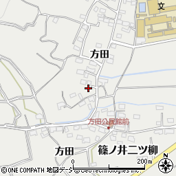 長野県長野市篠ノ井二ツ柳398周辺の地図