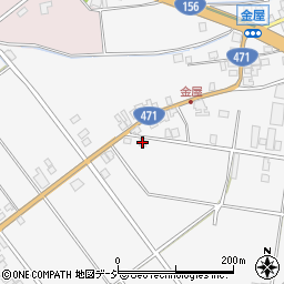 富山県砺波市庄川町金屋3811周辺の地図