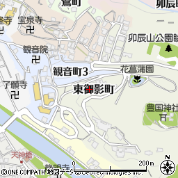 石川県金沢市東御影町68周辺の地図