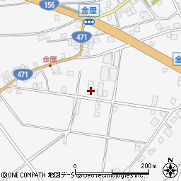 富山県砺波市庄川町金屋1978-1周辺の地図