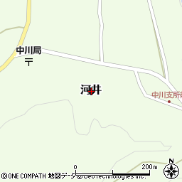 栃木県芳賀郡茂木町河井周辺の地図
