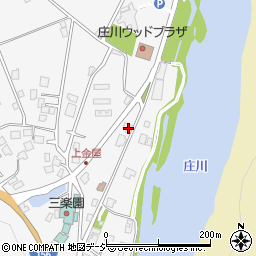 富山県砺波市庄川町金屋1042-2周辺の地図