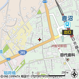 栃木県鹿沼市上野町108周辺の地図