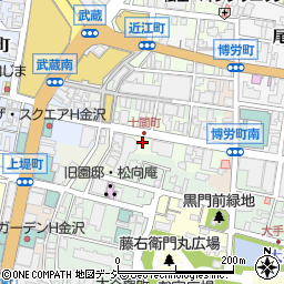 金澤料理 ここちや周辺の地図