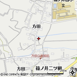 長野県長野市篠ノ井二ツ柳406周辺の地図