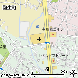 ホームセンターセキチュー宇都宮駒生店周辺の地図