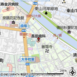 石川県金沢市橋場町5-10周辺の地図