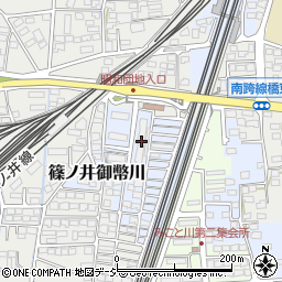 県営篠ノ井第４団地４号棟周辺の地図