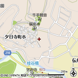 石川県金沢市夕日寺町ヘ周辺の地図