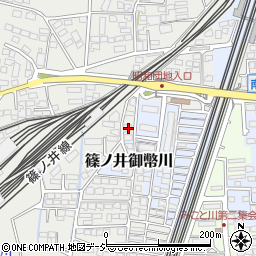 長野県長野市篠ノ井二ツ柳2154周辺の地図