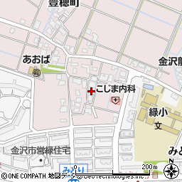 石川県金沢市豊穂町42周辺の地図
