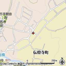 石川県金沢市伝燈寺町ヘ周辺の地図