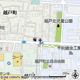 栃木県宇都宮市越戸町31-19周辺の地図