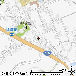 富山県砺波市庄川町金屋1264周辺の地図