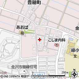 石川県金沢市豊穂町56周辺の地図