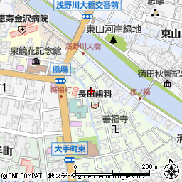 石川県金沢市橋場町5-7周辺の地図