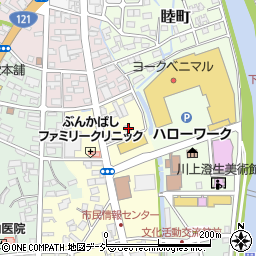 栃木県鹿沼市文化橋町1998-8周辺の地図
