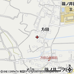 長野県長野市篠ノ井二ツ柳396周辺の地図