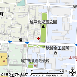栃木県宇都宮市越戸町30-12周辺の地図