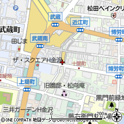 鮨 歴々 近江町店周辺の地図