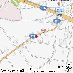 富山県砺波市庄川町金屋1998周辺の地図