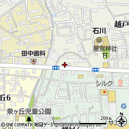 栃木県宇都宮市越戸町139-6周辺の地図