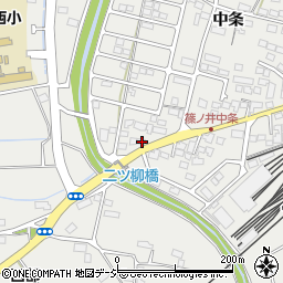 長野県長野市篠ノ井二ツ柳中条1880周辺の地図