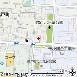 栃木県宇都宮市越戸町30-36周辺の地図