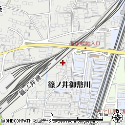 長野県長野市篠ノ井二ツ柳2153周辺の地図