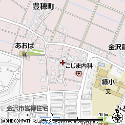石川県金沢市豊穂町41周辺の地図