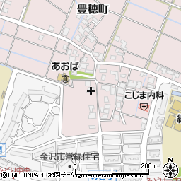 石川県金沢市豊穂町79周辺の地図