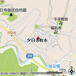 石川県金沢市夕日寺町ホ128周辺の地図
