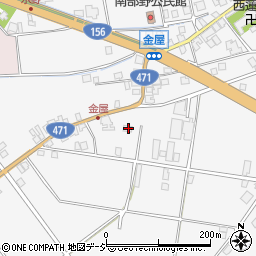 富山県砺波市庄川町金屋2011周辺の地図