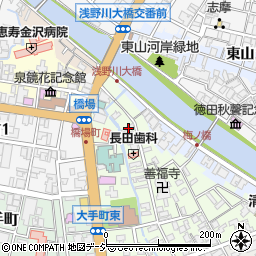 石川県金沢市橋場町5-6周辺の地図