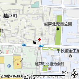 栃木県宇都宮市越戸町31-14周辺の地図