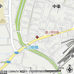 長野県長野市篠ノ井二ツ柳1881周辺の地図