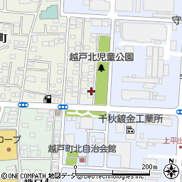栃木県宇都宮市越戸町30-11周辺の地図