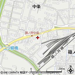 長野県長野市篠ノ井二ツ柳1959-1周辺の地図