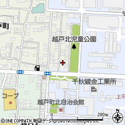 栃木県宇都宮市越戸町30-53周辺の地図