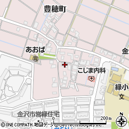 石川県金沢市豊穂町67周辺の地図